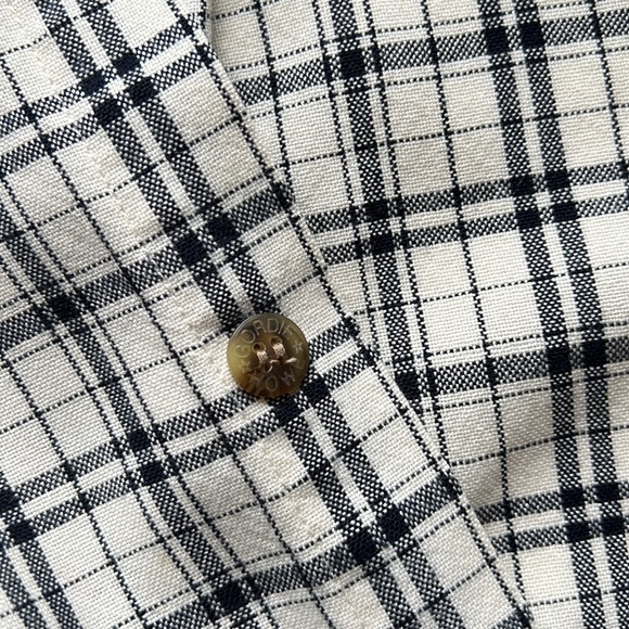 Gordie Howe oversized plaid mens shirt - Picture 11 of 11
